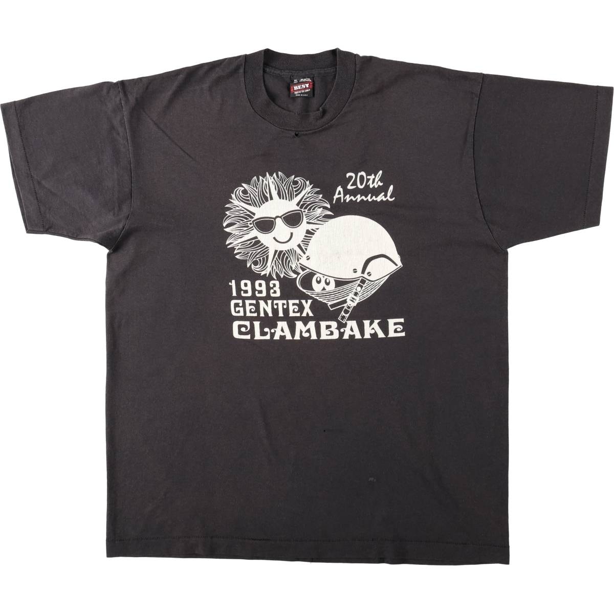 古着 90年代 フルーツオブザルーム FRUIT OF THE LOOM プリントTシャツ USA製 メンズXL相当 ヴィンテージ/eaa667225