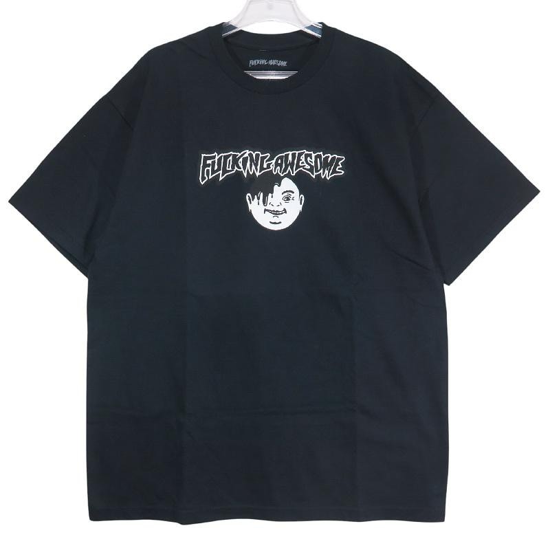 Fucking Awesome ファッキンオーサム OIL HEAD TEE オイル ヘッド Tシャツ ブラック ショートスリーブ 半袖 サイズXL