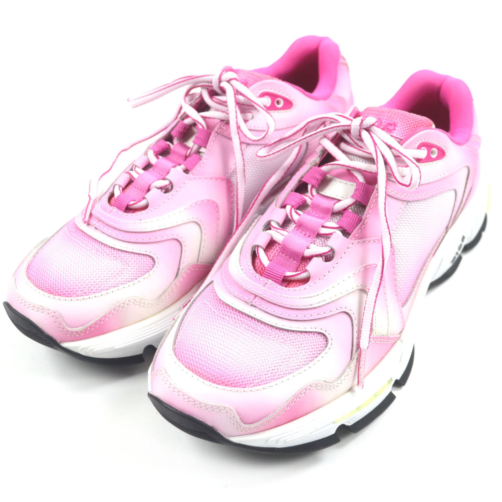 未使用品 ディオール オム
 ローカットスニーカー SNEAKERS ピンク ホワイト メンズ 41 3SN260YUR