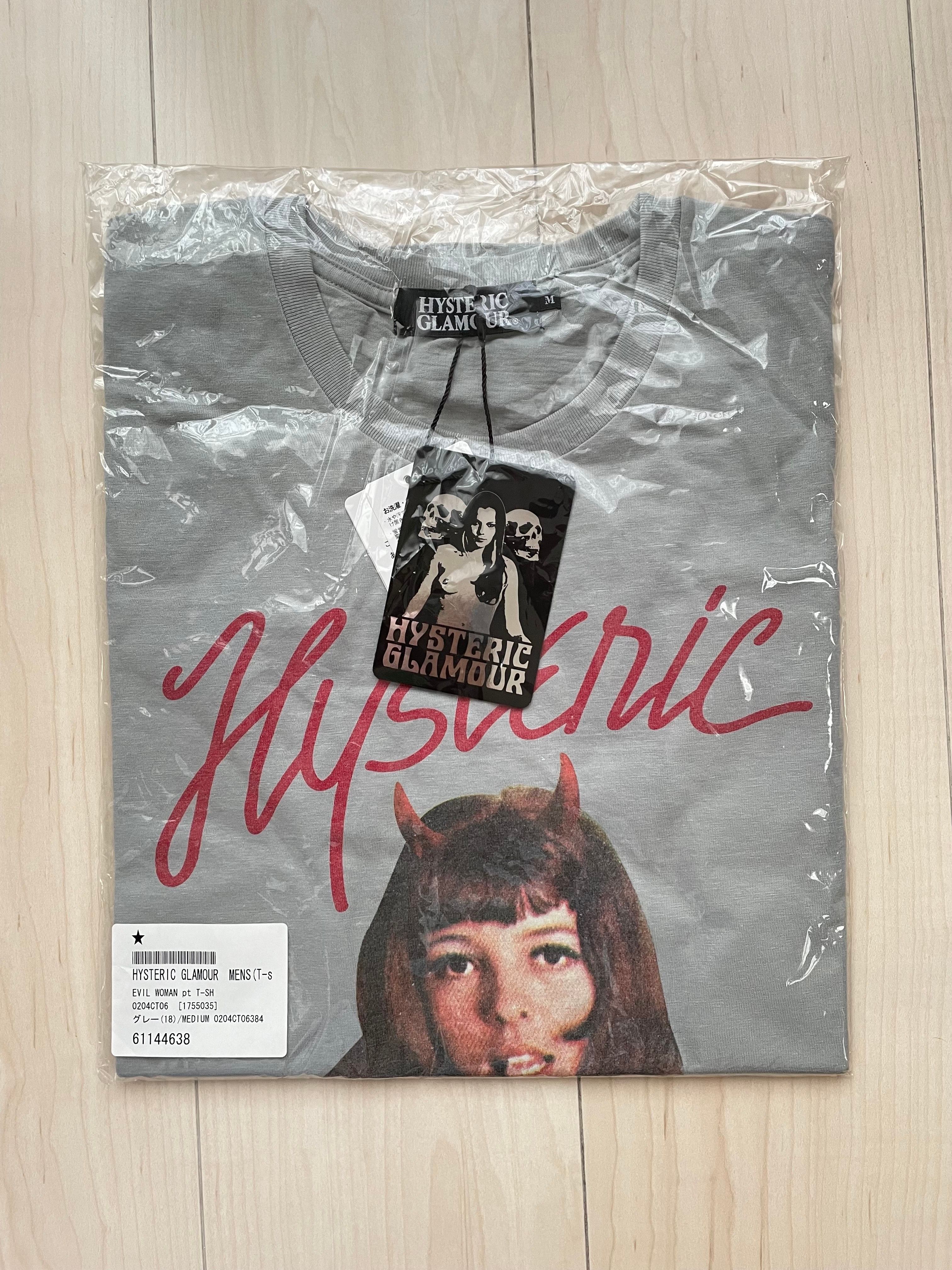 新品✨HYSTERIC GLAMOUR ヒステリックグラマー Tシャツ グレー