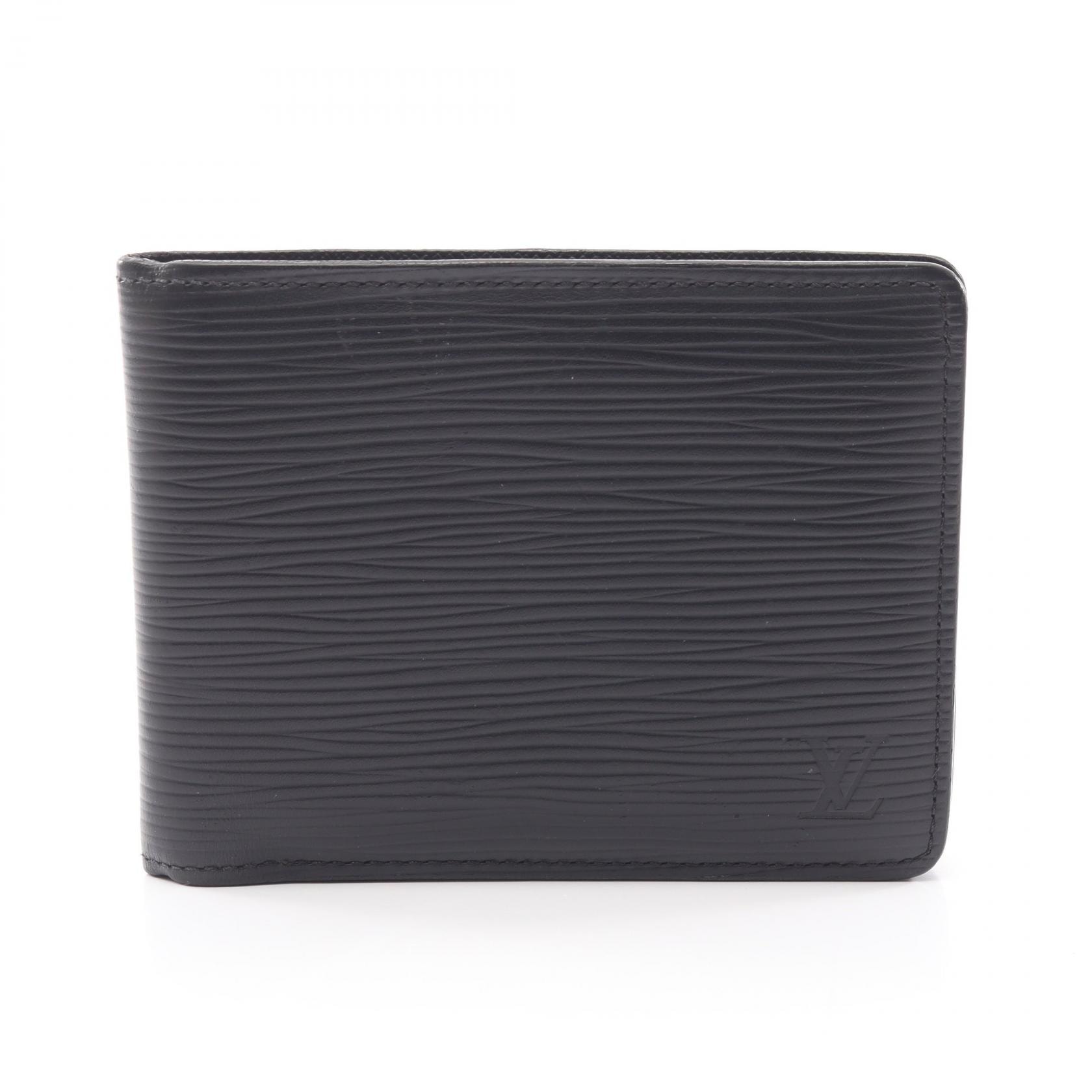 Louis Vuitton Portefeuille Multiple Wallet Epi "Noir"
