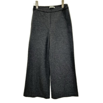 セオリーリュクス 25AW 03-5406401 グレー ウールジャージーワイドパンツ-Penny-Dahlia Jersey S34