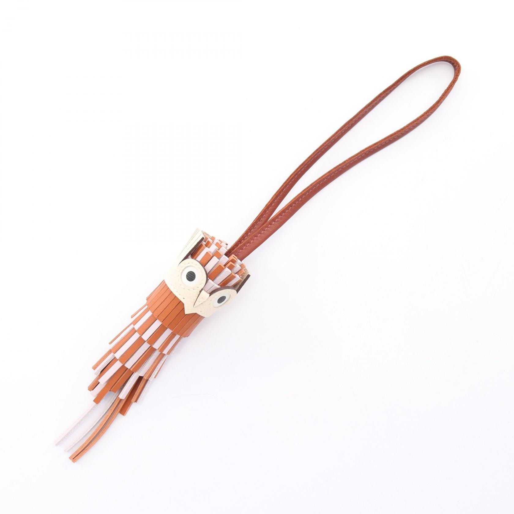 エルメス HERMES シュエット パンドエピス モーヴペール シエンヌ ナタ チャーム アクセサリー アニョーミロ / ヴォーエプソン アニョーミロ K刻印(2025年製造) レディース ブラウン系 / マルチカラー