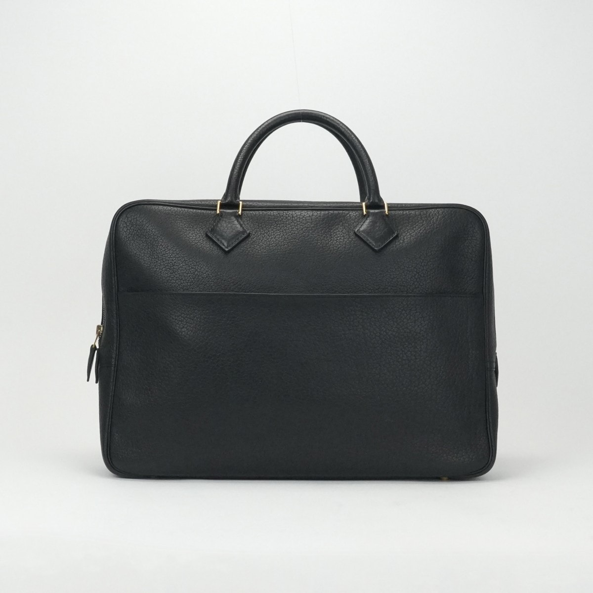 エルメス HERMES プリュムドッグ38 プリュムドッグ 38 バッグ トートバッグ フィヨルド ノワール ブラック 黒 ゴールド金具