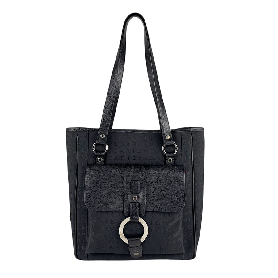 やや傷や汚れあり】ブルガリ BVLGARI ショルダーバッグ ナイロン