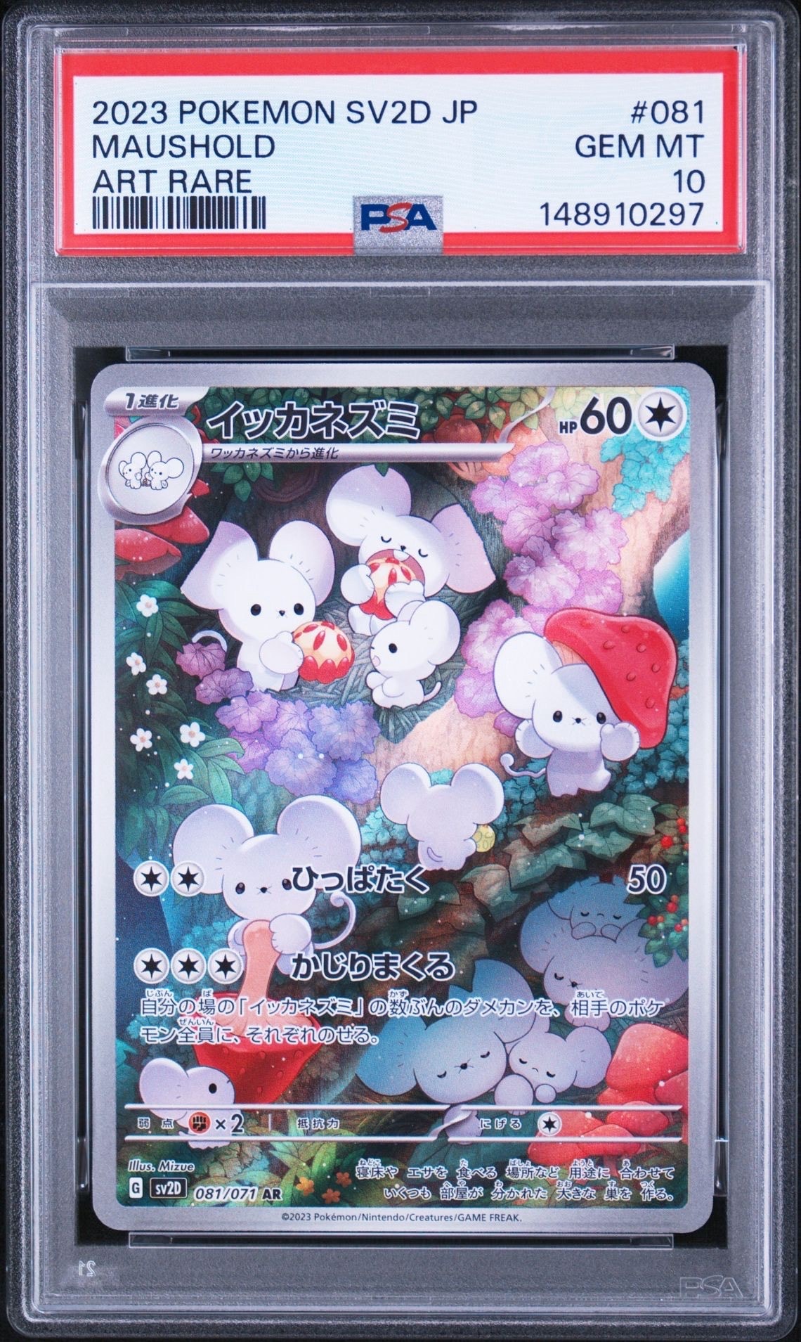 イッカネズミ AR[SV2D 081/071](拡張パック「クレイバースト」)の新品