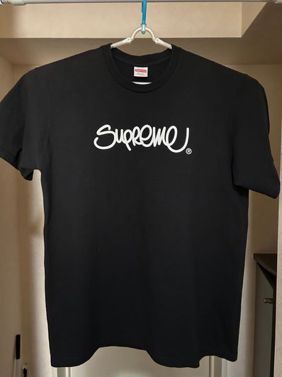 Supreme Handstyle Tee "Black"