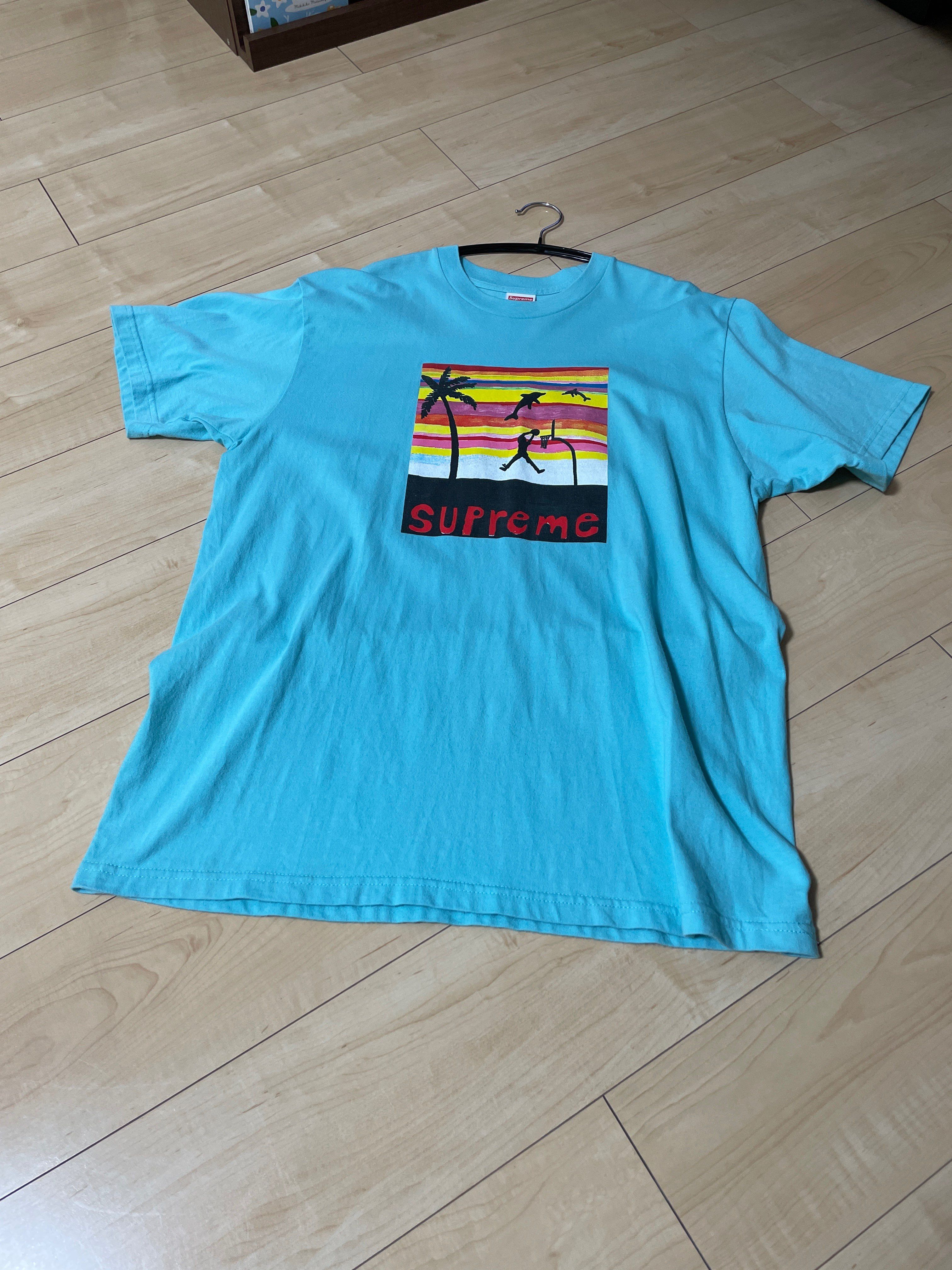Supreme Dunk Tee "Light Teal"