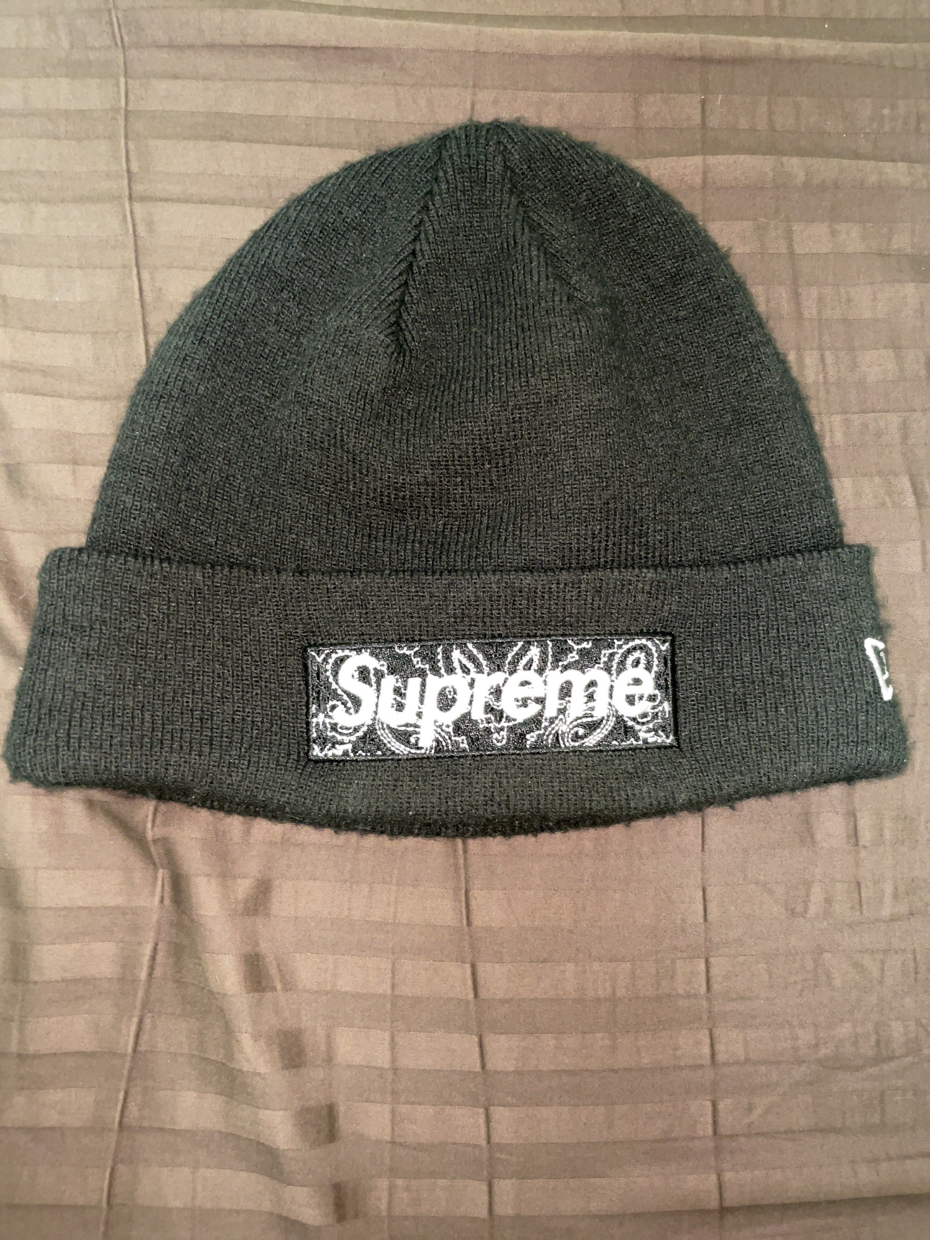 Supreme New Era® Box Logo Beanie "Black"