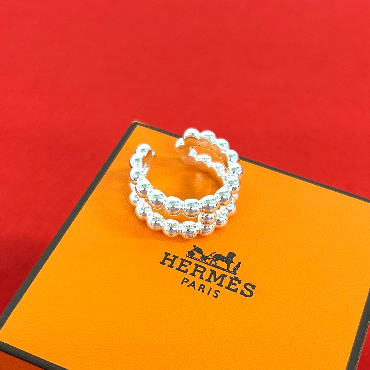 HERMES エルメス パラード リング シルバー925 リング・指輪 15号 シルバー
22851