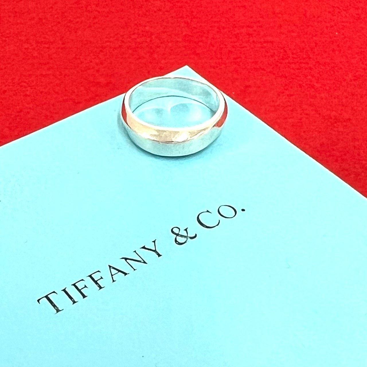 TIFFANY&Co. ティファニー ナイフエッジ リング シルバー925 リング・指輪 10号 シルバー
36030