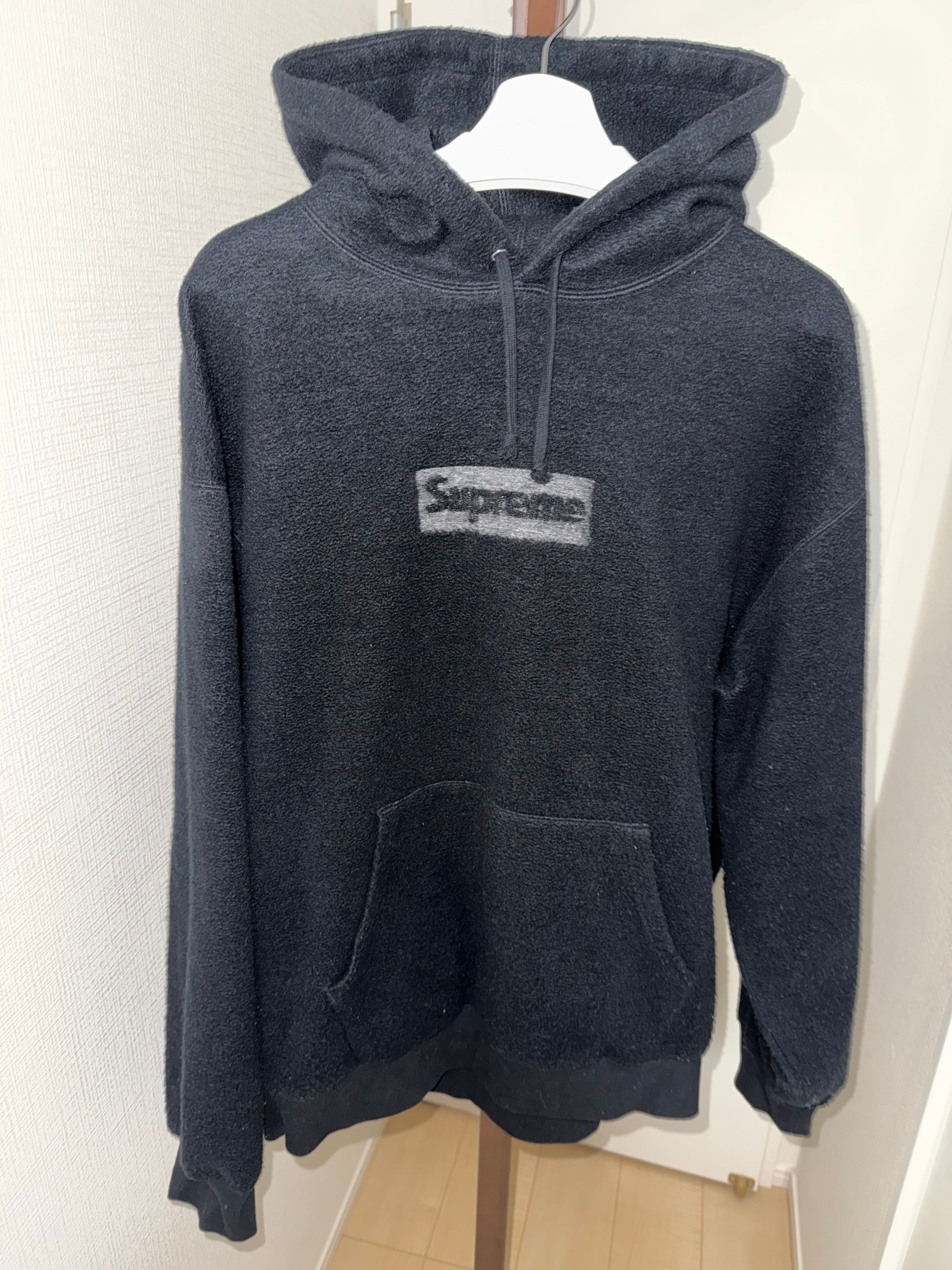 Supreme Inside Out Box Logo Hooded Sweatshirt "Black"