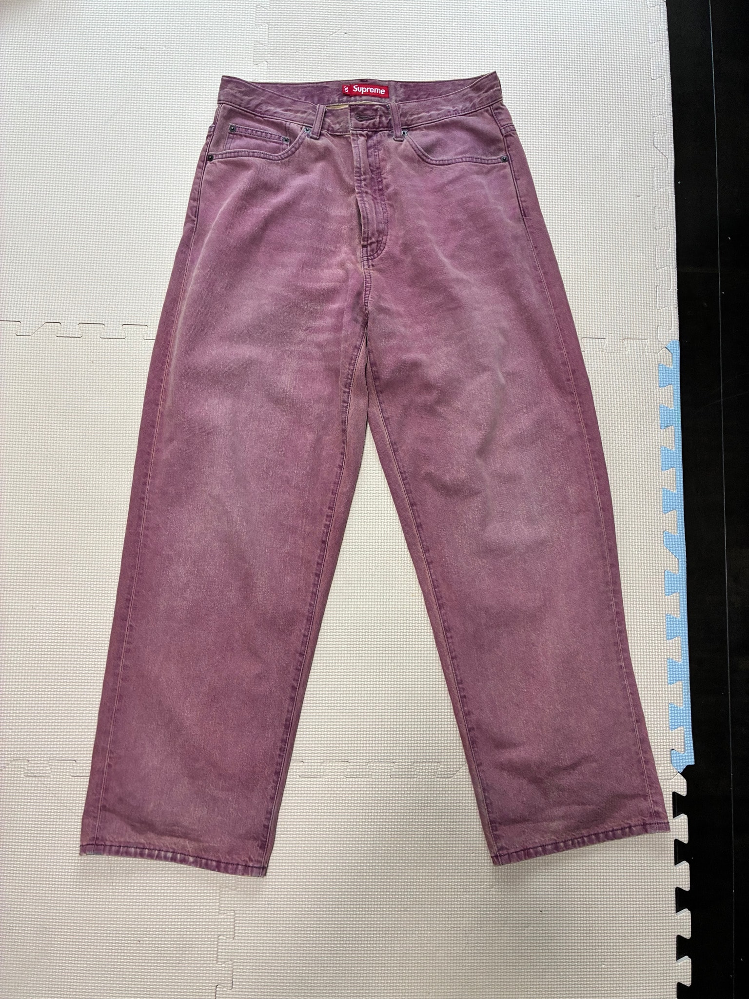Supreme Baggy Jean (26SS) "Overdyed Purple"