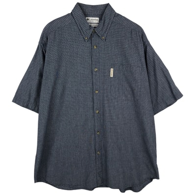 古着 00年代 コロンビア Columbia 長袖 ボタンダウンチェックシャツ メンズXL相当/rab182161
