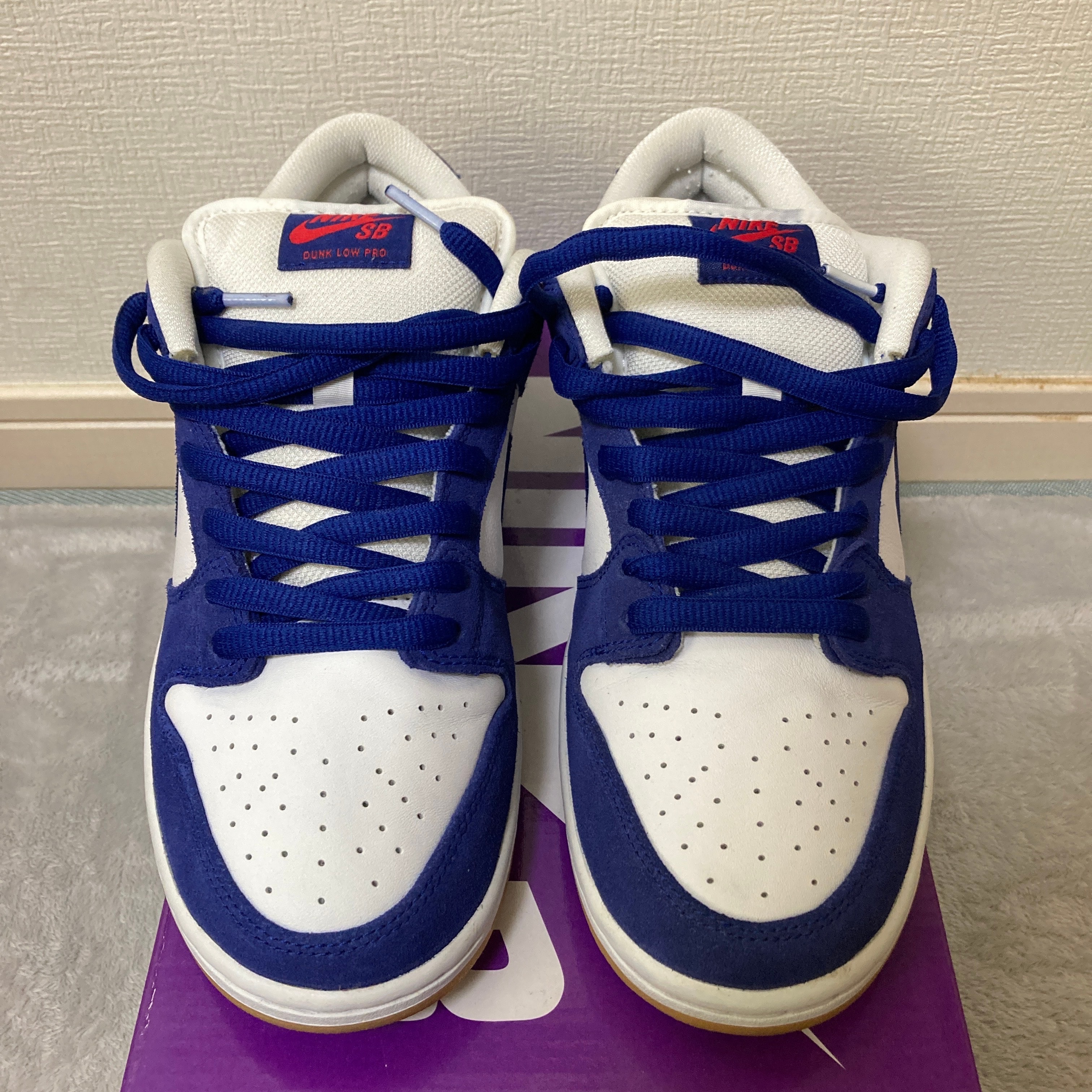Nike SB Dunk Low "Los Angeles Dodgers/Deep Royal Blue"