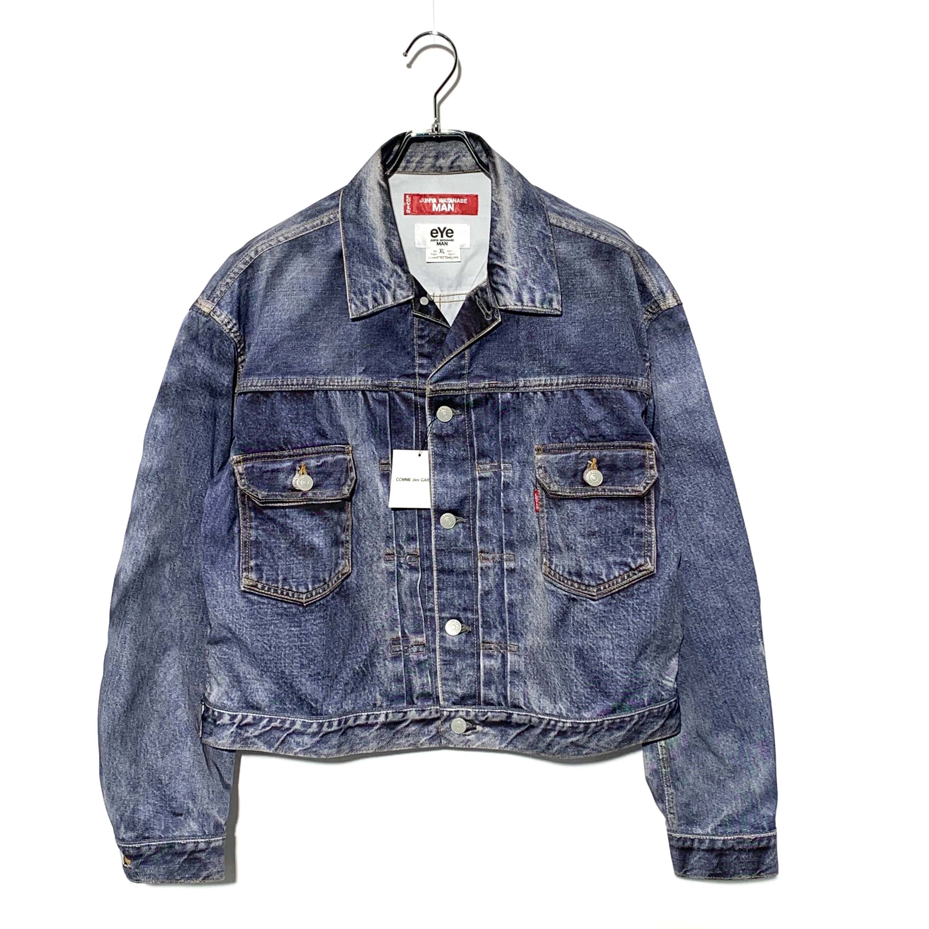 eYe JUNYA WATANABE MAN x LEVI'S x BerBerJin 507XX Denim Print Jacket "Indigo"