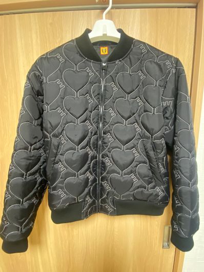 HUMAN MADE Heart Quilting Jacket "Black"