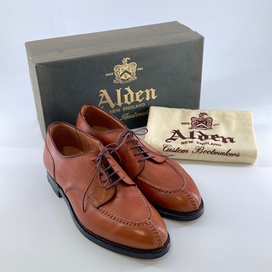 ALDEN(オールデン) ノルウェージャン フロント ブラッチャー #6.5 ドレスシューズ ブラウン