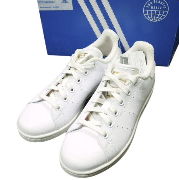 新品 adidas Originals アディダス オリジナルス STAN SMITH スタンスミス H03223 US4.5(22.5cm) Footwear White/Blue/Scarlet Red スニーカー シューズ g22924