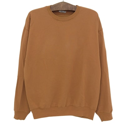 オーラリー SUPER HIGH GAUZE SWEAT コットン トップス メンズ ライトブラウン 4 24SS A24SP01HU 4
