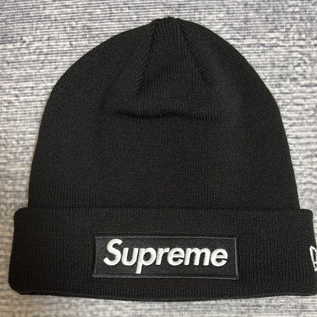Supreme New Era Box Logo Beanie "Black" (24FW)