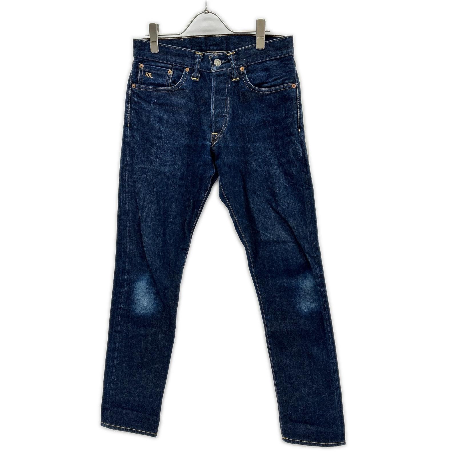 ダブルアールエル R154RB04 インディゴ デニムパンツ 30