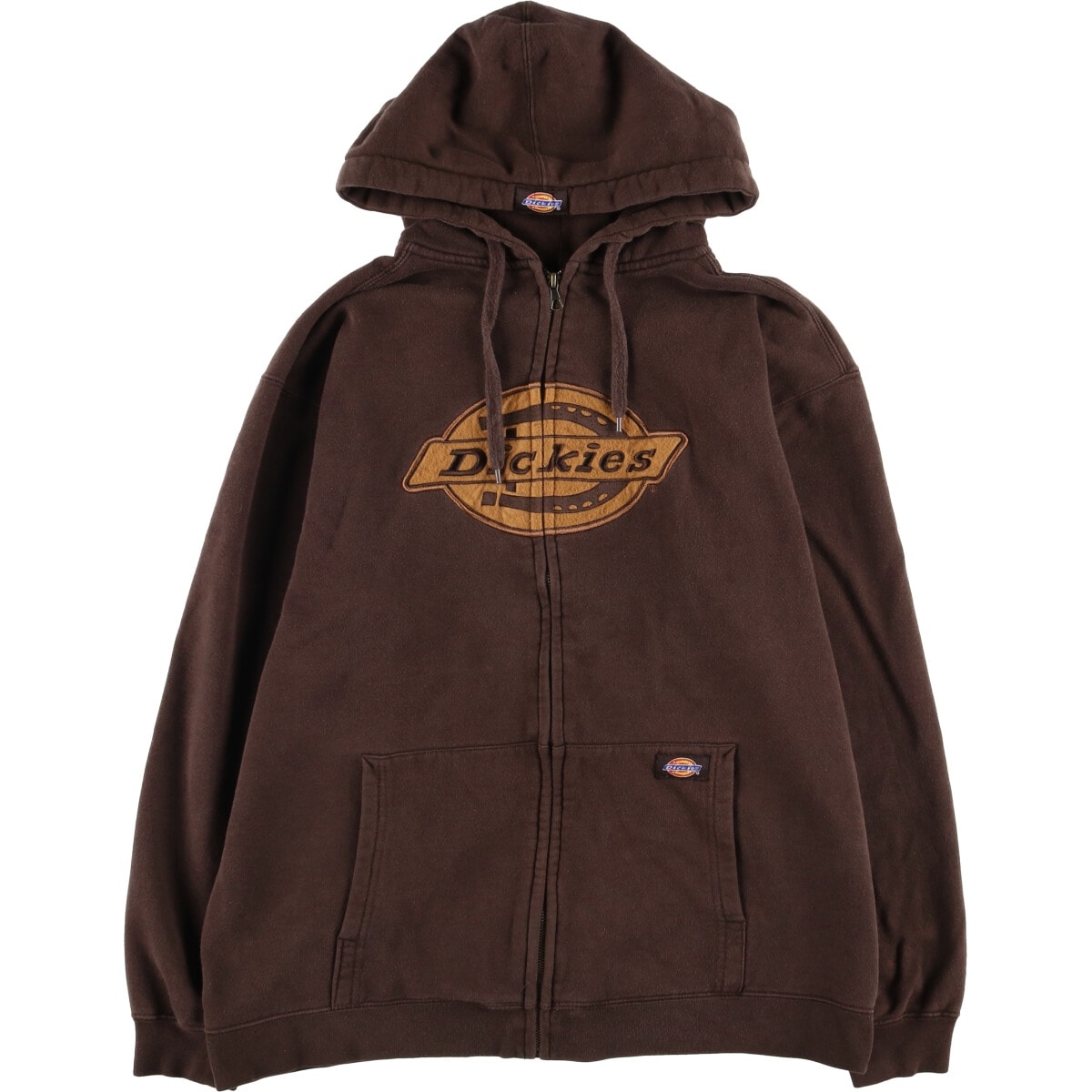 古着 ディッキーズ Dickies スウェットフルジップパーカー メンズM相当/eaa576247