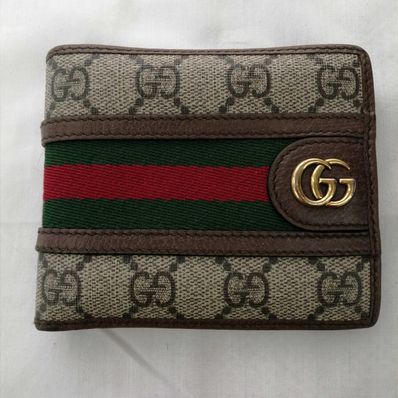 GUCCI Ophidia GG Coin Wallet "Beige/Ebony"