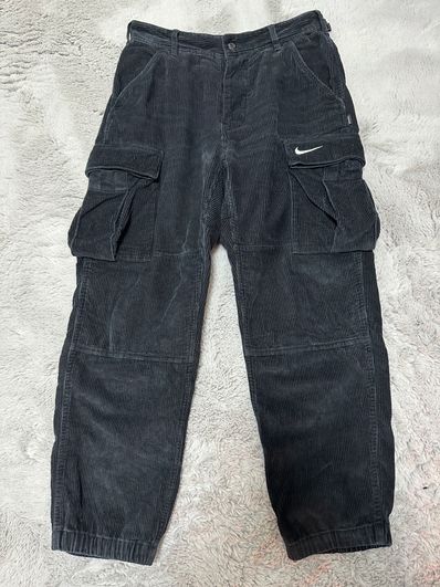 Supreme / Nike Arc Corduroy Cargo Pant "Black"