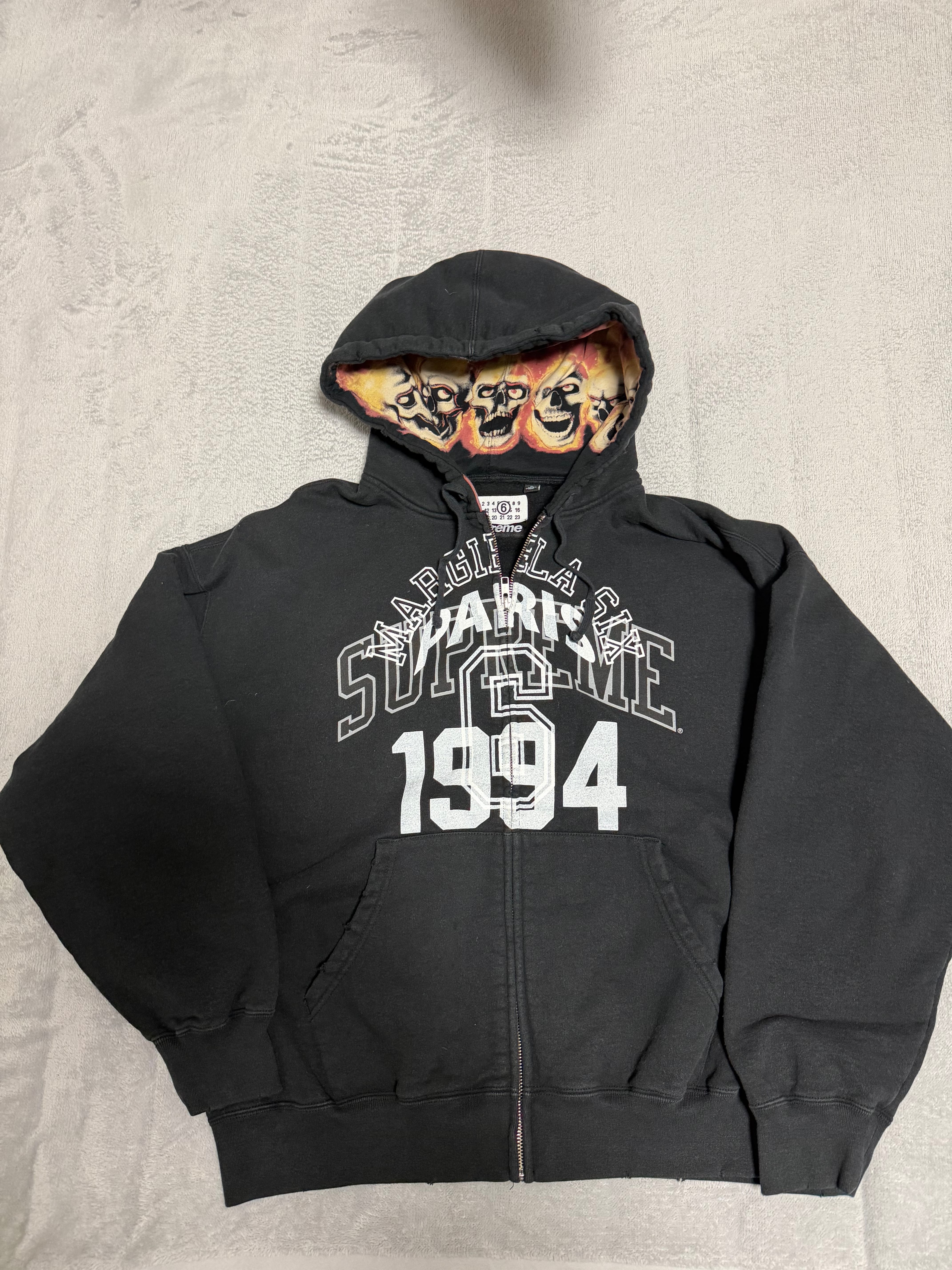 Supreme AOI Zip Up Hooded Sweatshirt 