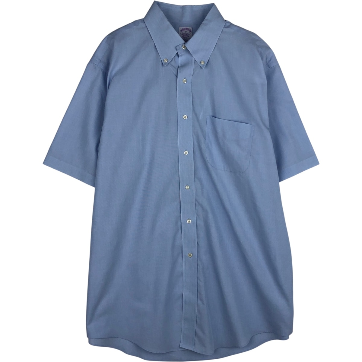 古着 ブルックスブラザーズ Brooks Brothers Est.1818 Classic 半袖 ボタンダウンシャツ メンズXL相当/eaa644904