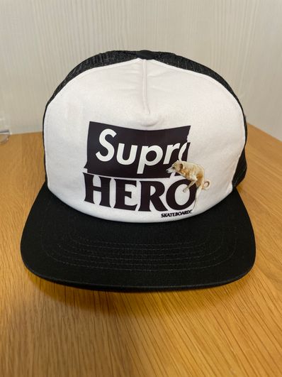 Supreme / ANTIHERO Mesh Back 5-Panel "Black"