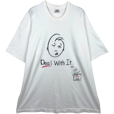 古着 ビッグサイズ 90年代 フルーツオブザルーム FRUIT OF THE LOOM プリントTシャツ USA製 メンズXXXL相当 ヴィンテージ/eaa638227