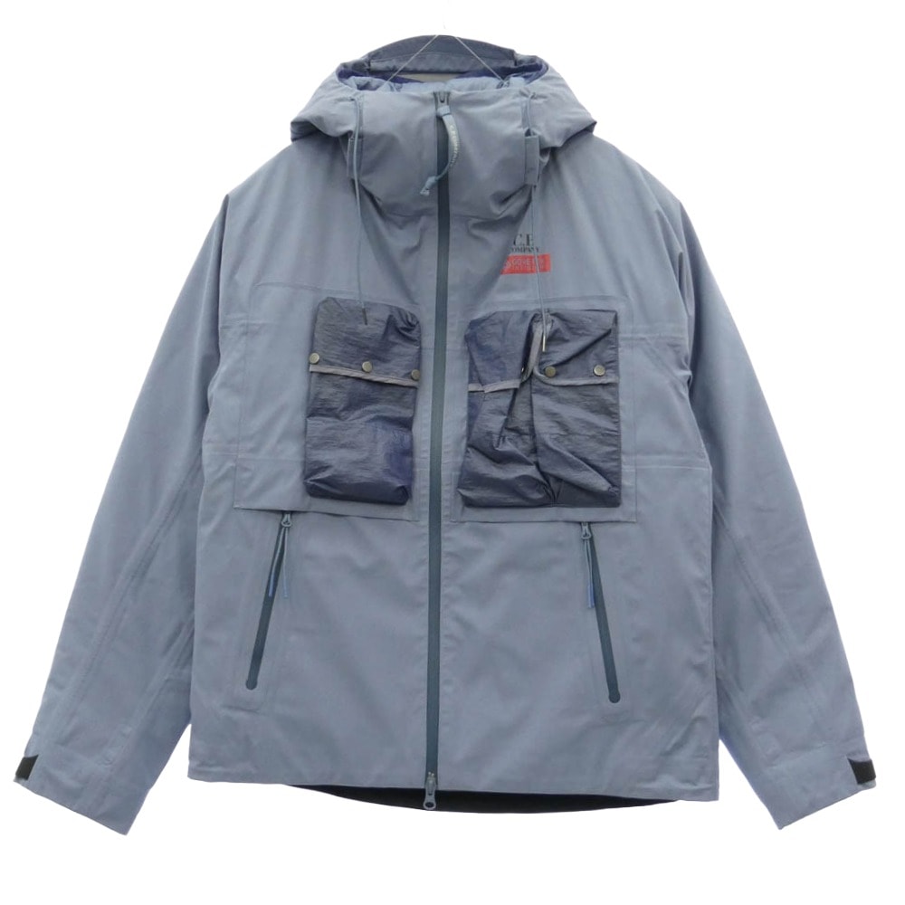 C.P.Company シーピーカンパニー 13CMOW235A-005967M GORE-TEX INFINIUM ゴアテックス 3WAY インナーダウン付き ジャケット パープル系 46【美品】【中古】