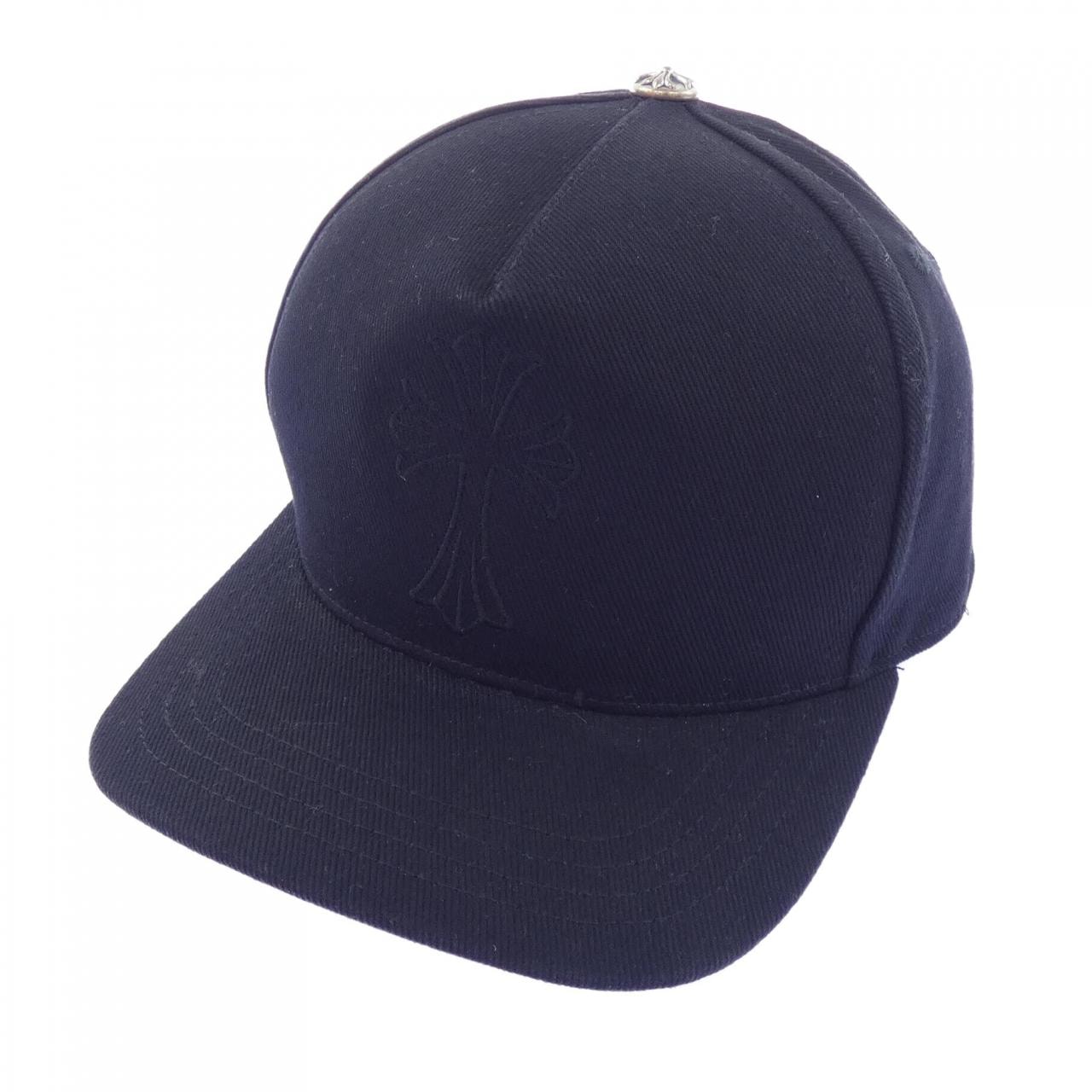 Chrome Hearts Cross Embroidery Baseball Cap "Black"