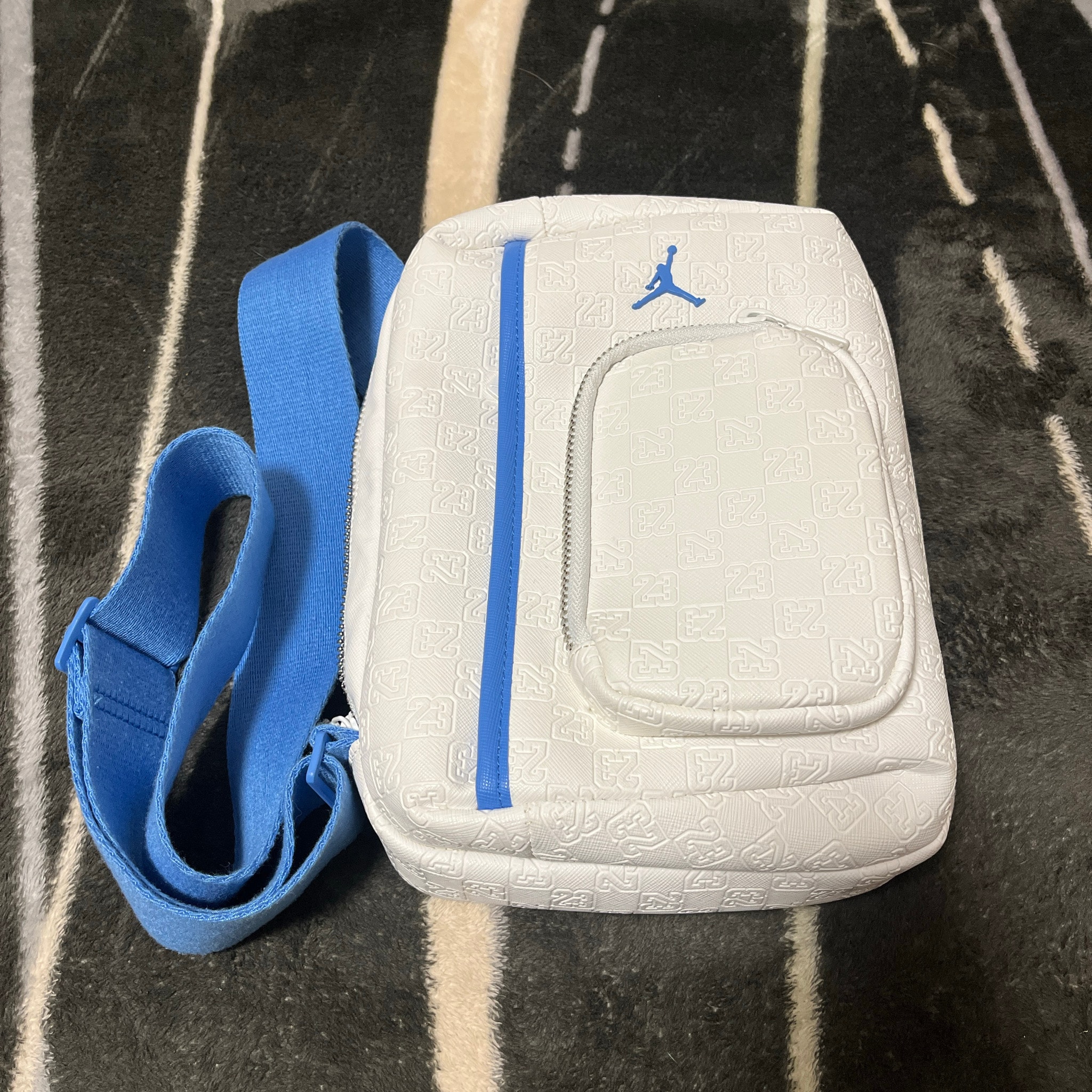 Nike Jordan JAM Monogram Bag collection Sling Bag "White"