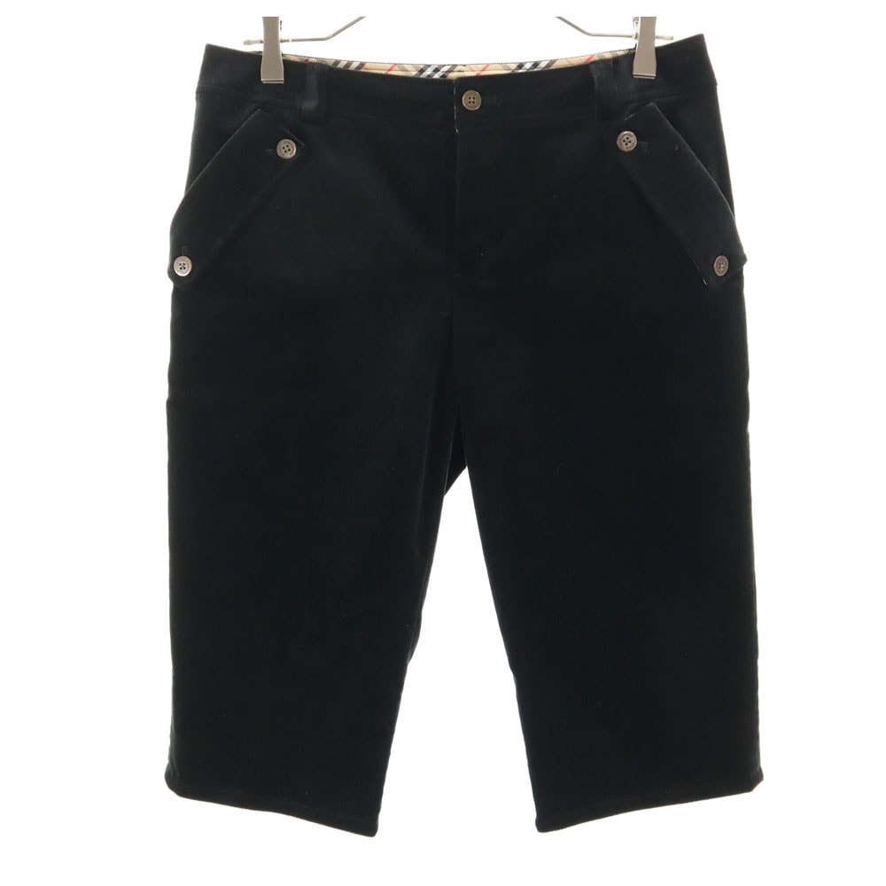 BURBERRY GOLF バーバリーゴルフ コーデュロイ ハーフパンツ 11 ブラック
