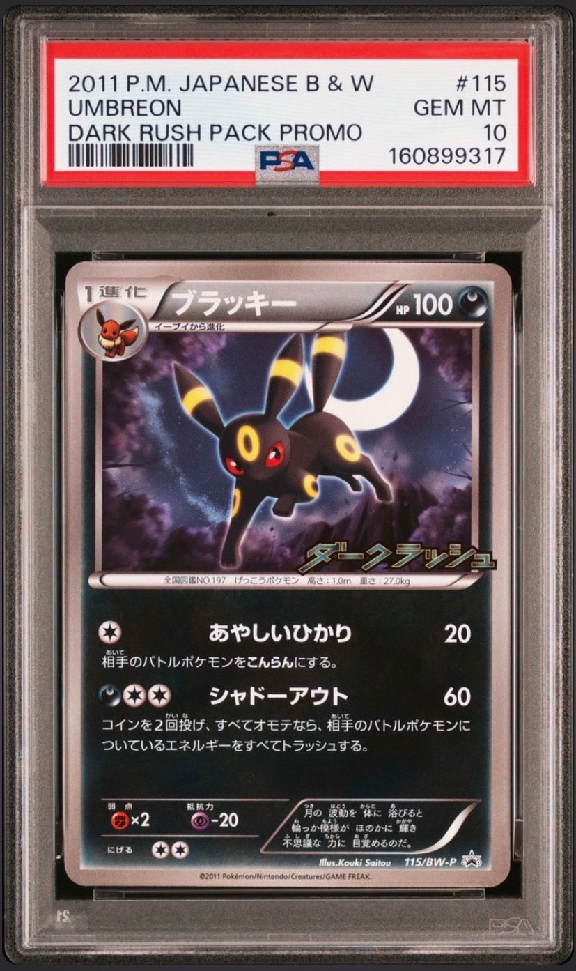 ブラッキー P [BW-P 115/BW-P](プロモーションカード「ダークラッシュ