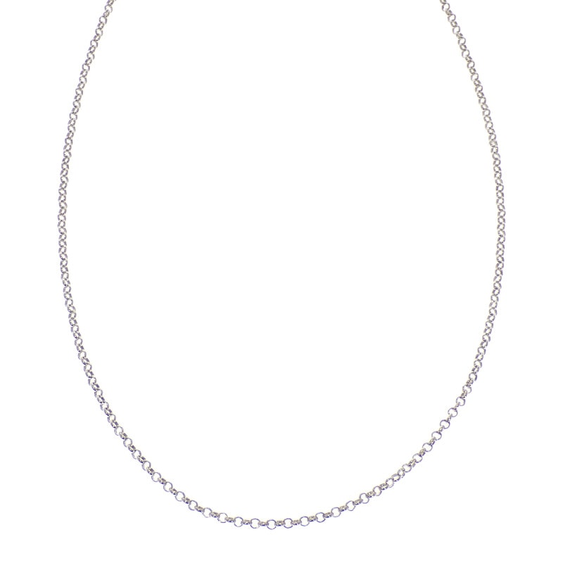 Chrome Hearts Roll Chain Necklace "Silver"