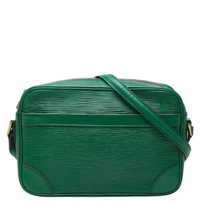 ルイ ヴィトン エピ トロカデロ 斜め掛け ショルダーバッグ M52304 グリーン レザー レディース LOUIS VUITTON 中古