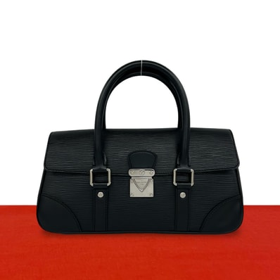LOUIS VUITTON ルイヴィトン セギュール PM エピ レザー ハンドバッグ ブラック
481-5