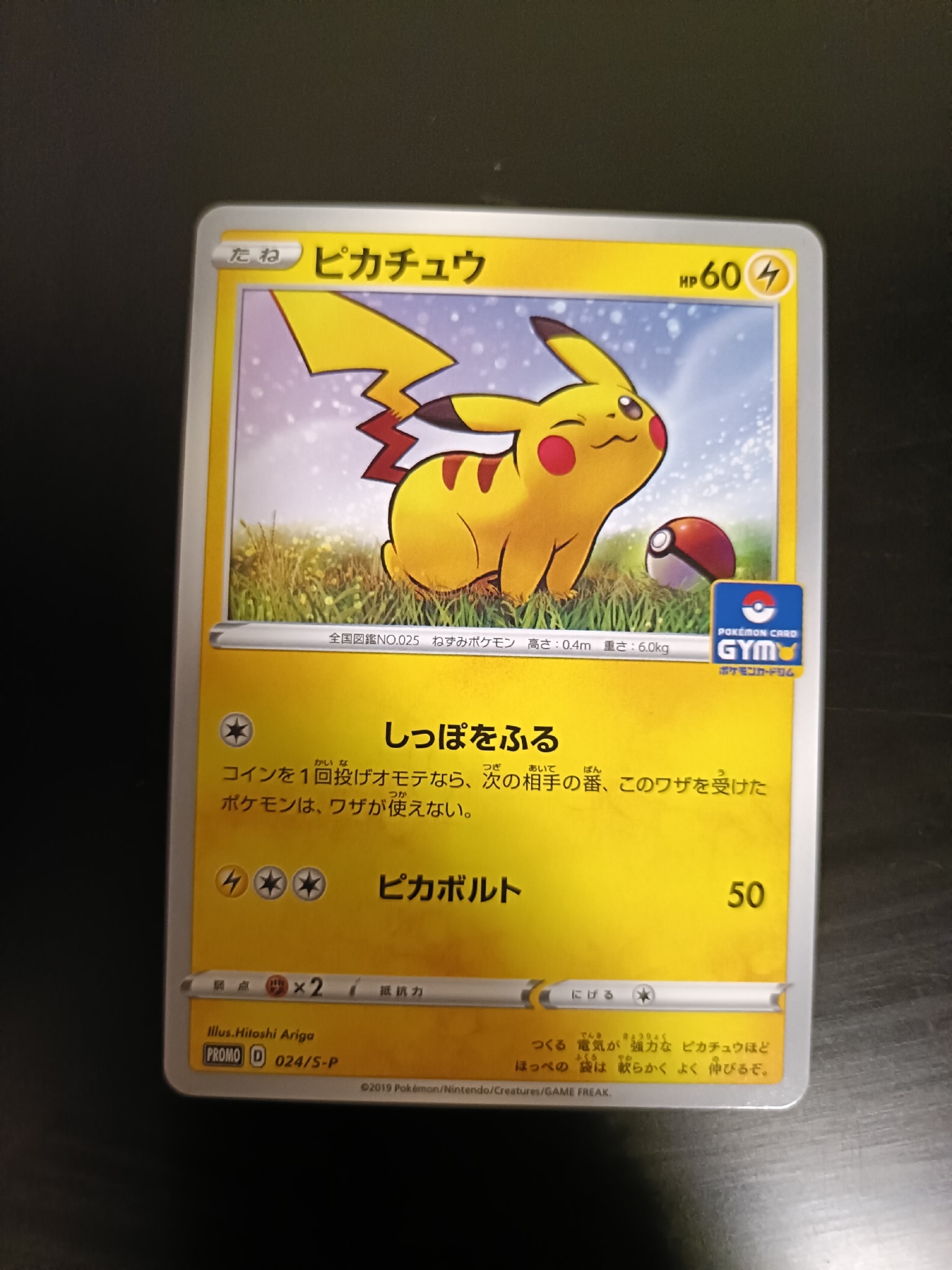 ピカチュウ: プロモ P [S-P 024](ポケモンカードゲーム ソード