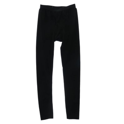 CHROME HEARTS クロムハーツ(原本無) パンツ LOGO PRINT LEGGINGS ホースシュー ロゴ プリント レギンス パンツ ブラック系 L【中古】