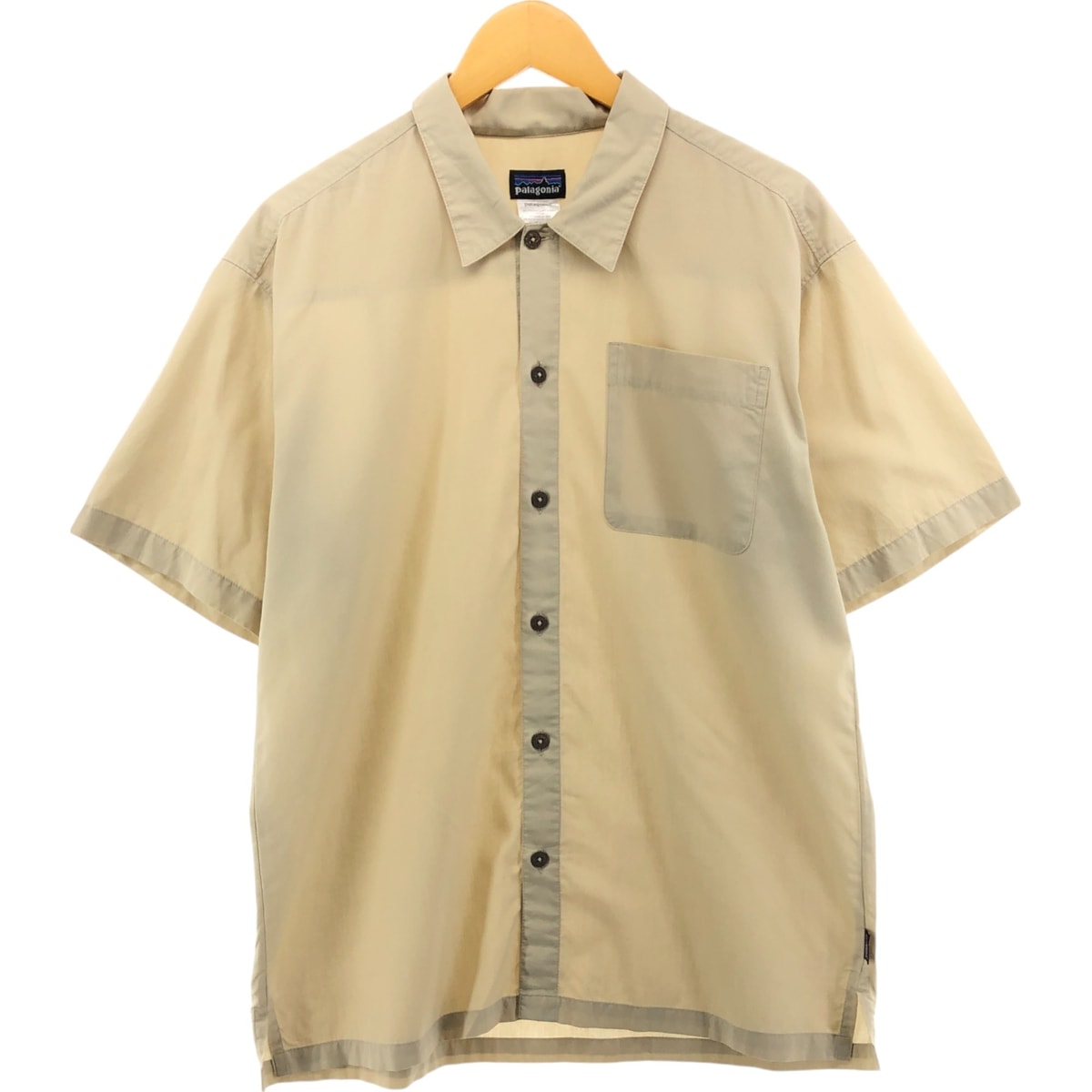 古着 00年代 パタゴニア Patagonia STY53995S7 半袖 ポリコットンシャツ メンズM相当/eaa566107