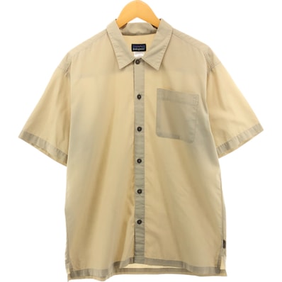 古着 00年代 パタゴニア Patagonia STY53995S7 半袖 ポリコットンシャツ メンズM相当/eaa566107