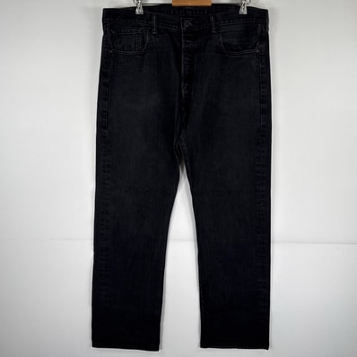古着 リーバイス Levi's デニムパンツ 501 ジーパン ストレート 大きいサイズ ボタンフライ ジーンズ ビッグサイズ w40 L32 ブラック メンズ