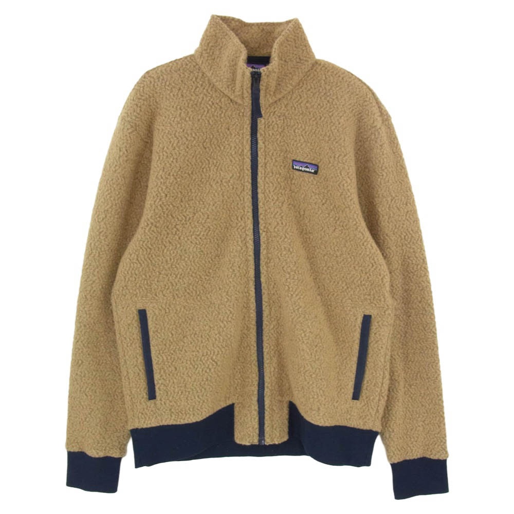patagonia パタゴニア 18AW 26935FA18 Woolyester Fleece Jacket  ウール フリース ジャケット ライトブラウン系 M【中古】