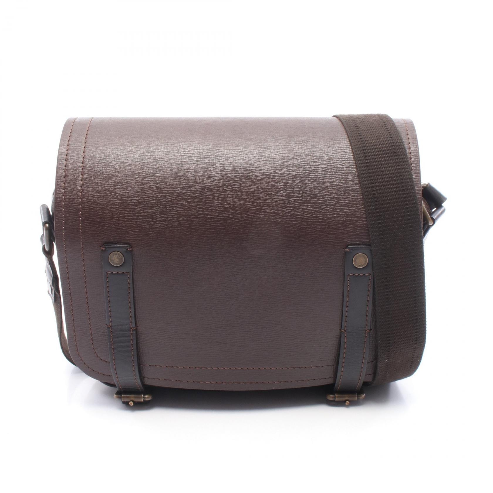 ルイ・ヴィトン LOUIS VUITTON リポーター ショルダーバッグ バッグ レザー ユタ カフェ メンズ ブラウン系 M92072 【中古】