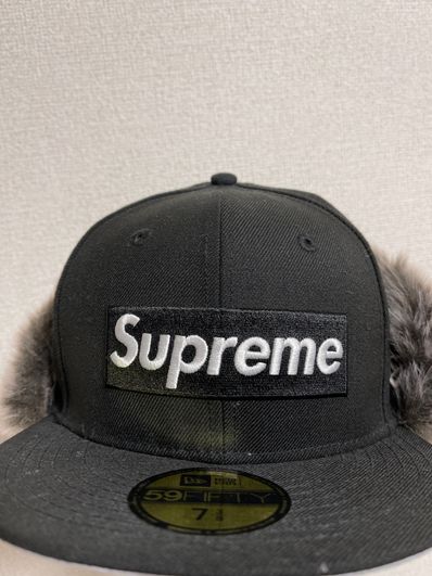 Supreme Earflap New Era® "Black"