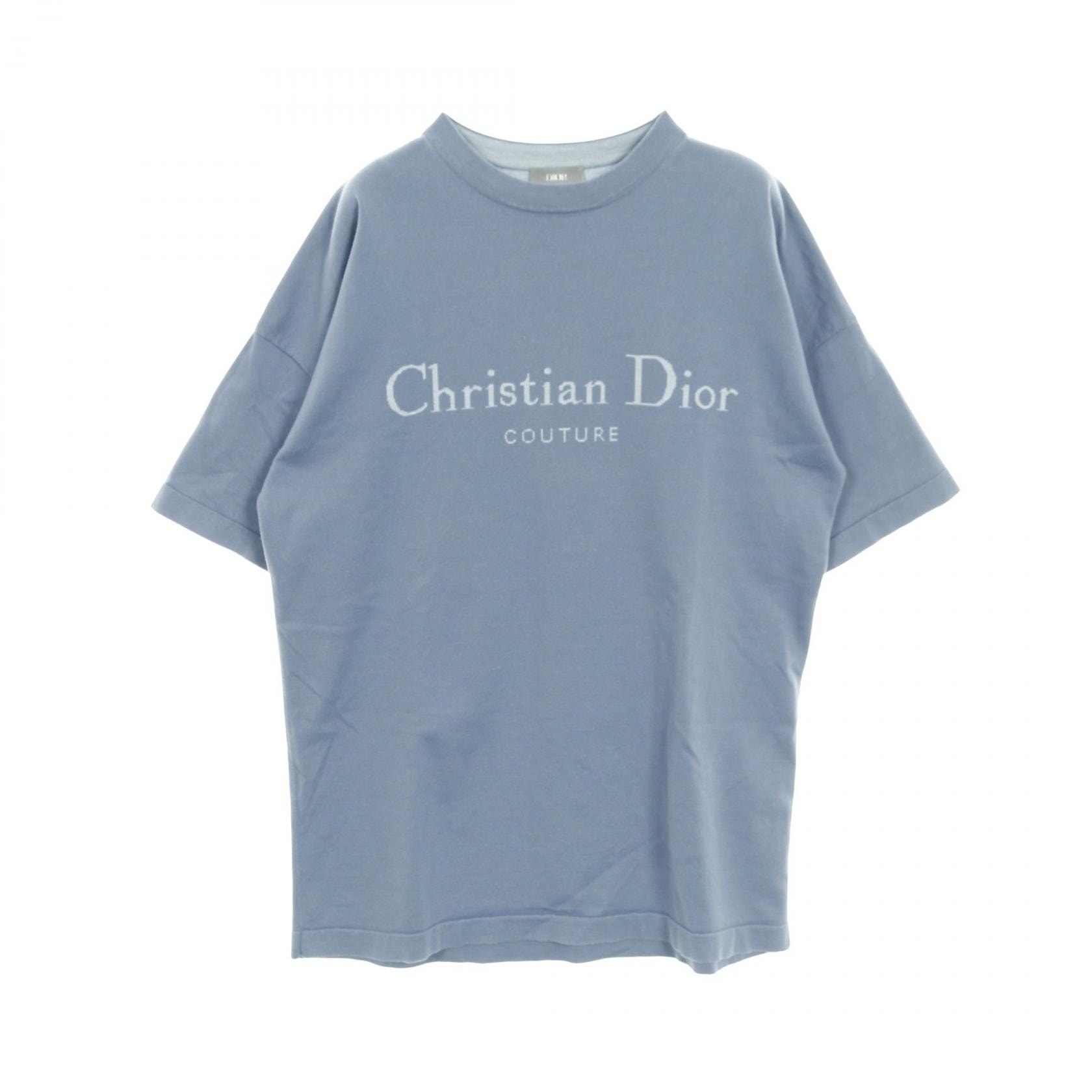 ディオール Dior Christian Dior Couture カットソー 衣料品 トップス コットン メンズ ブルー系 【中古】